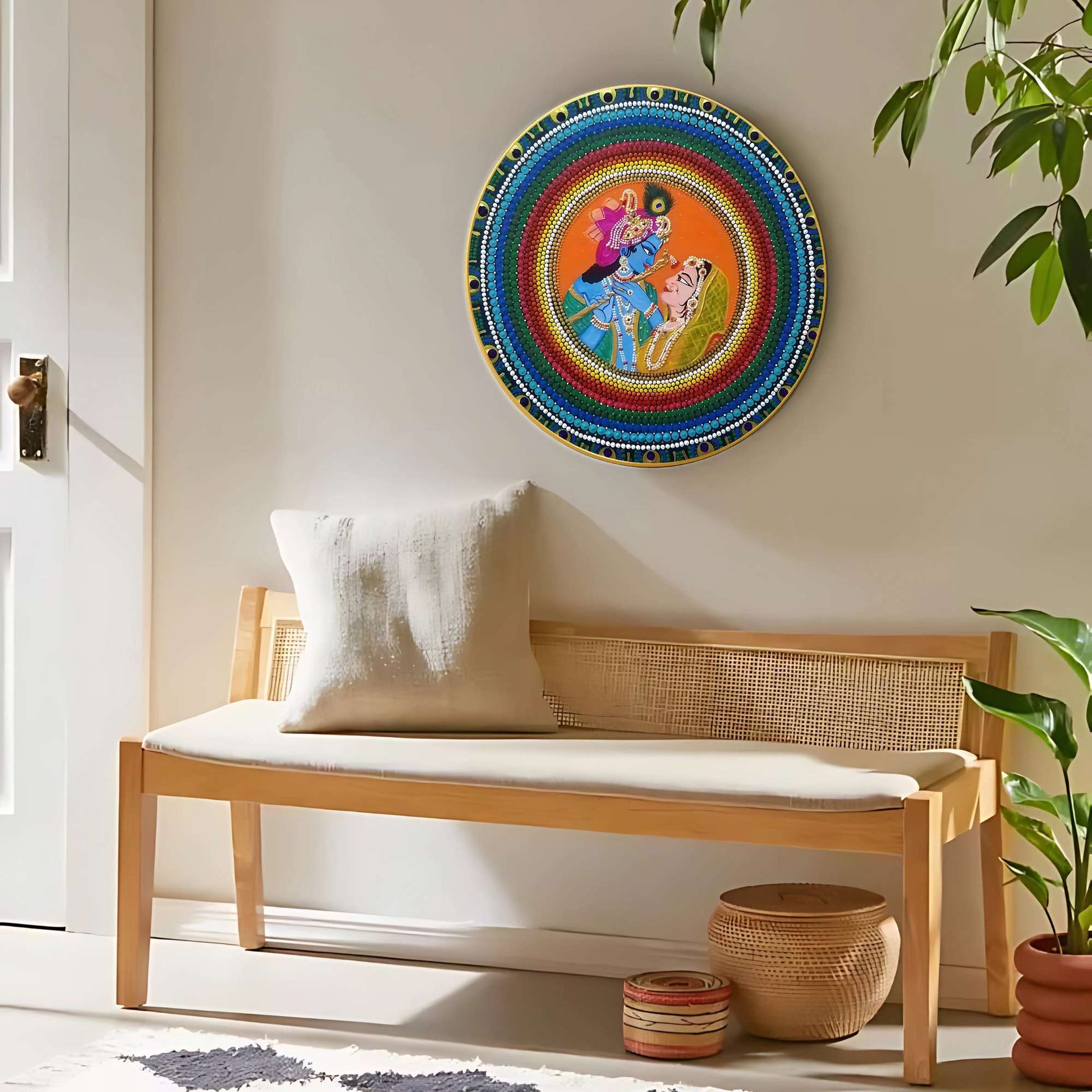Round Wall Painting