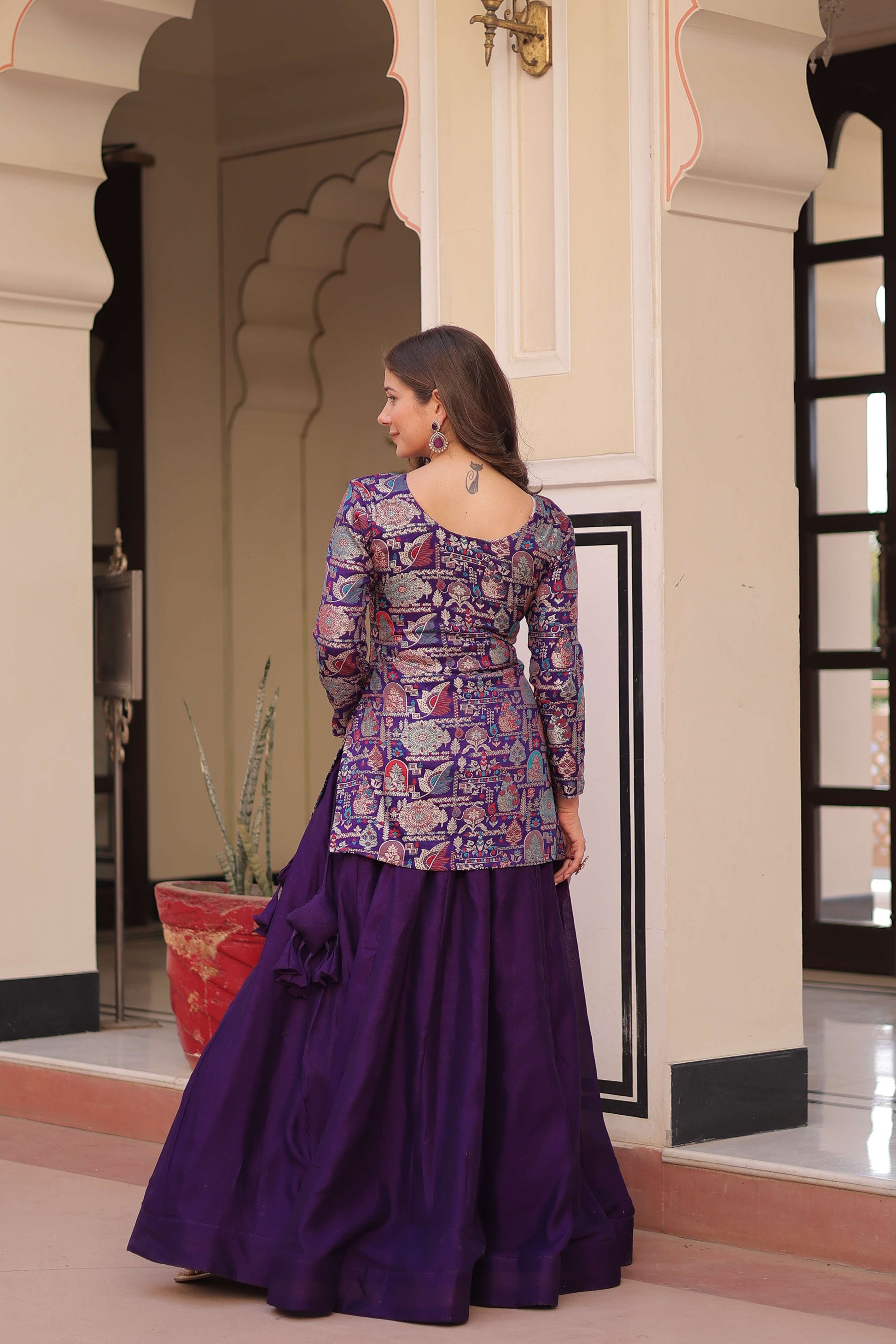 Premium Ready-made Lehenga Choli Set 
