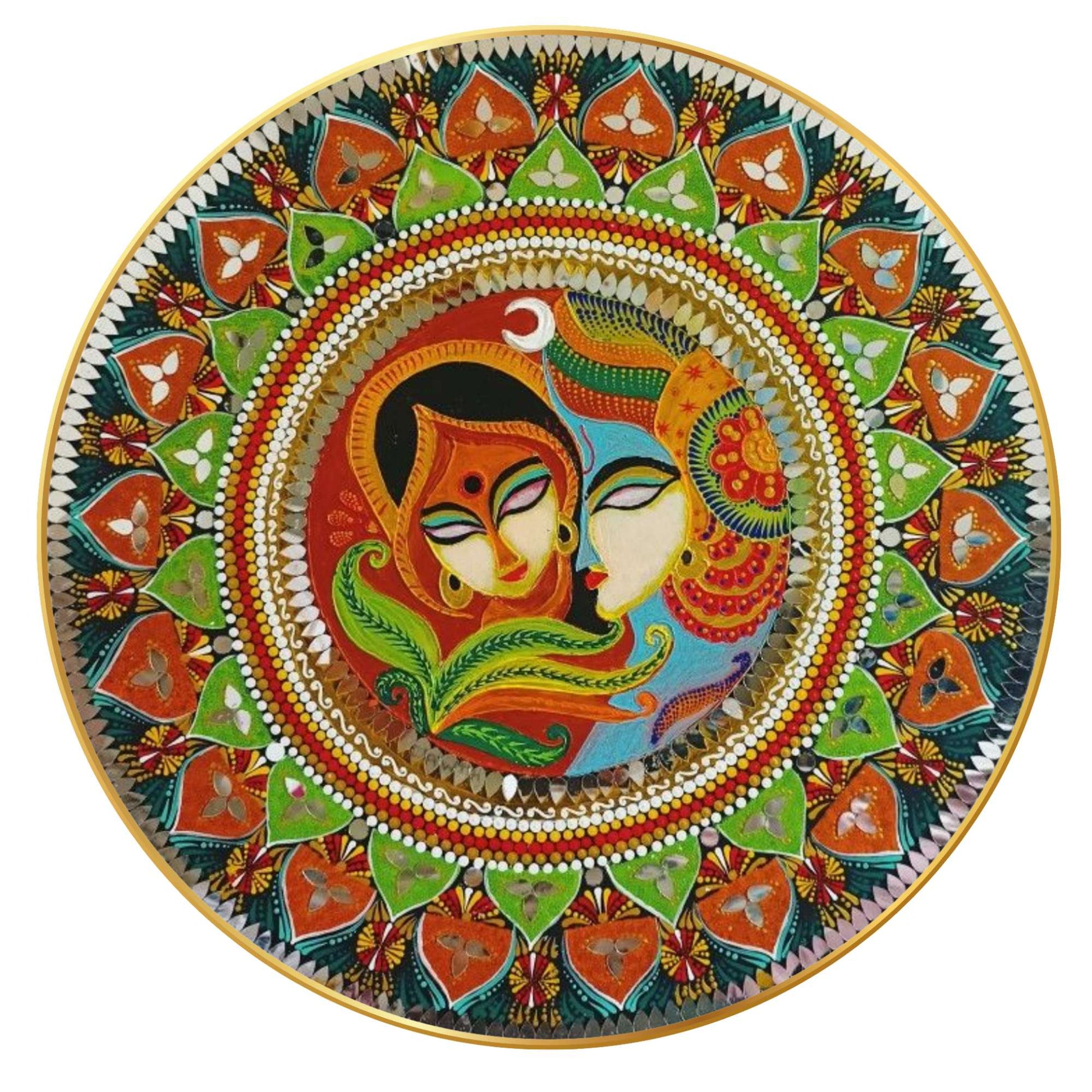 Round Wall Painting