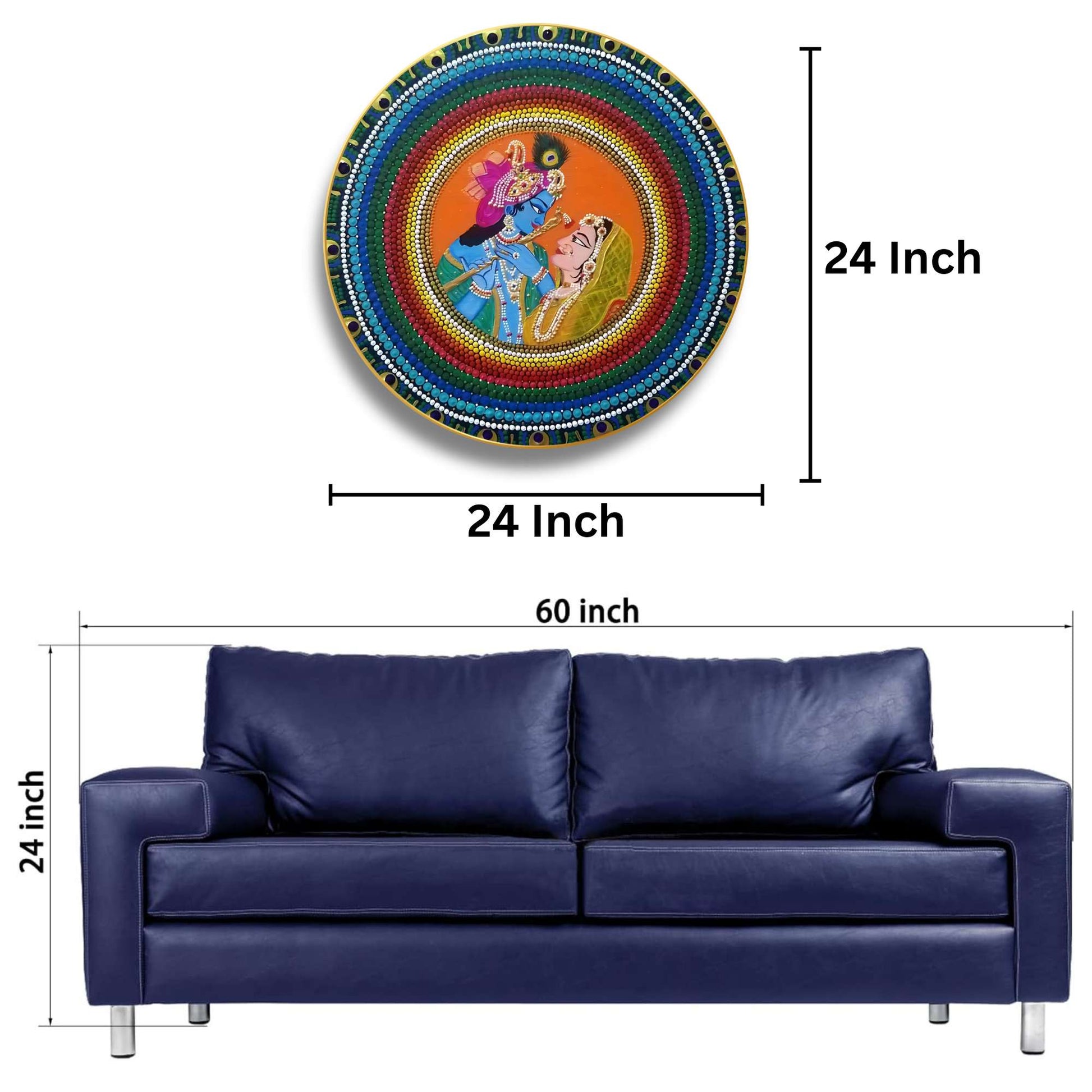 Round Wall Painting