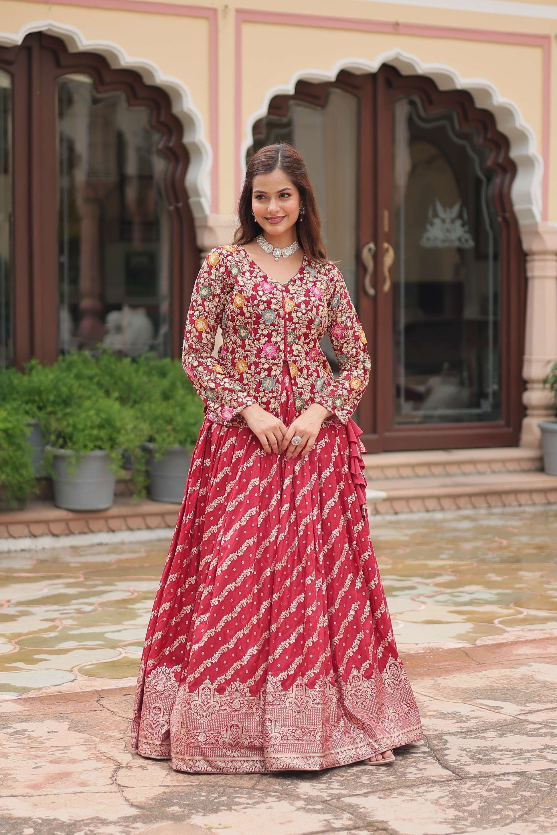 Premium Sequins Embroidered Co-ord Set