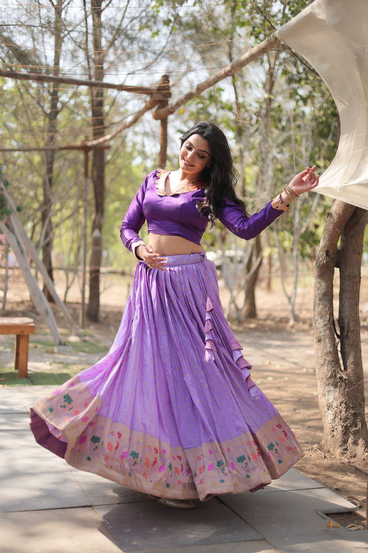 Dayble Viscose Kalamkari Lehenga Choli with Designer Blouse 