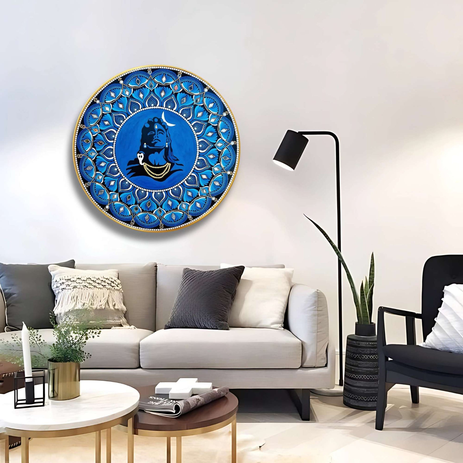 Round Wall Painting