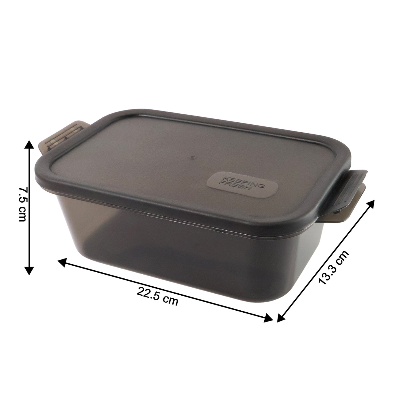 Rectangular Food Storage Containers - (3 Pc  Set)