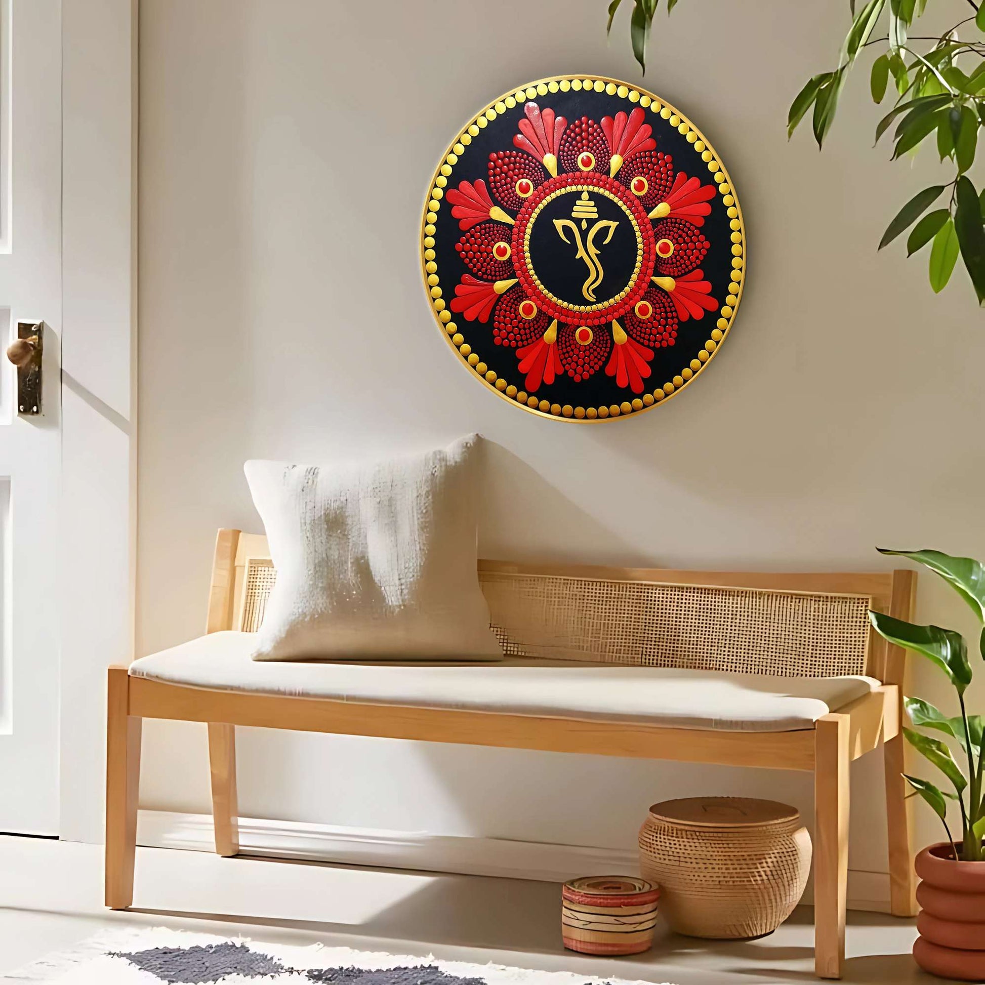 Round Wall Painting