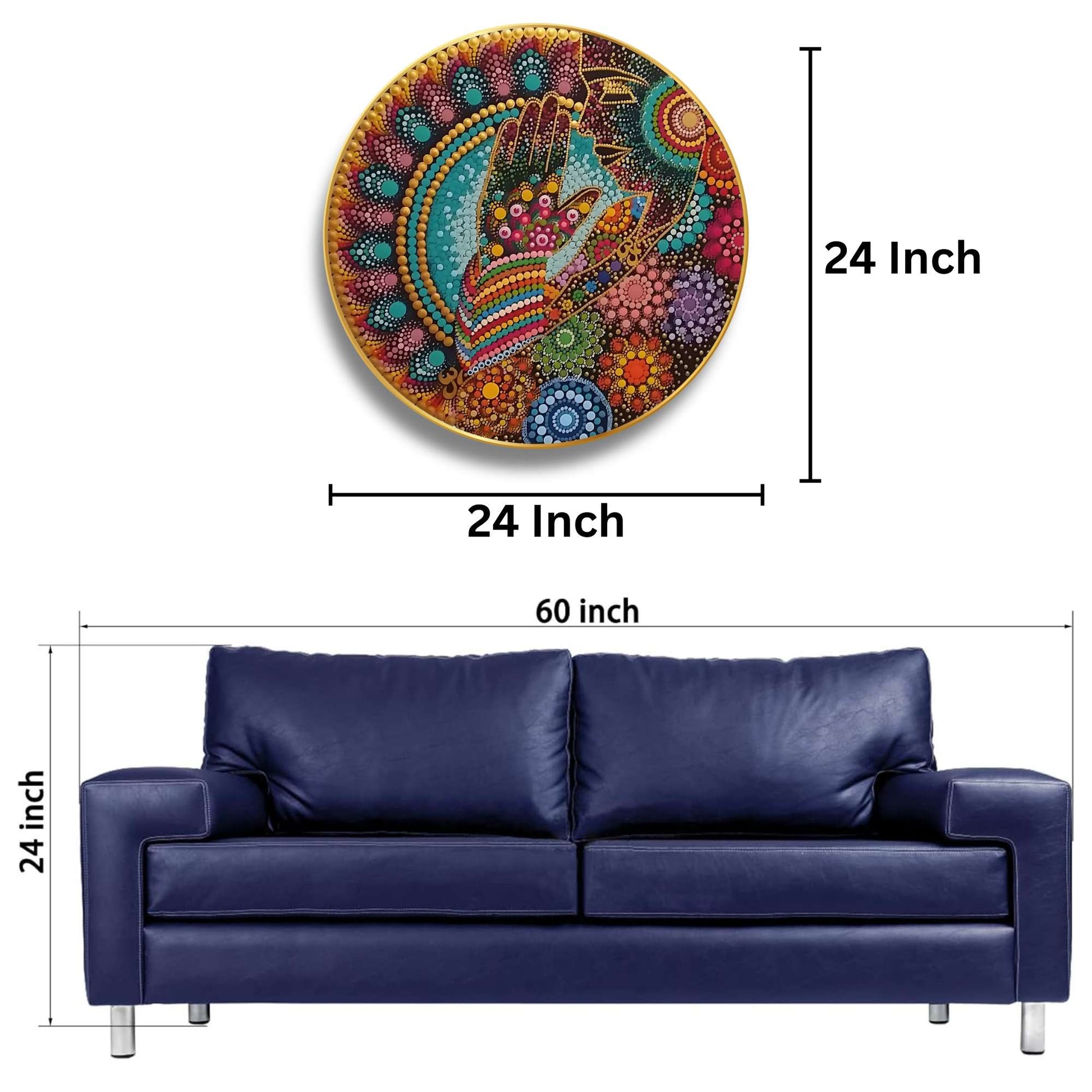 Round Wall Painting