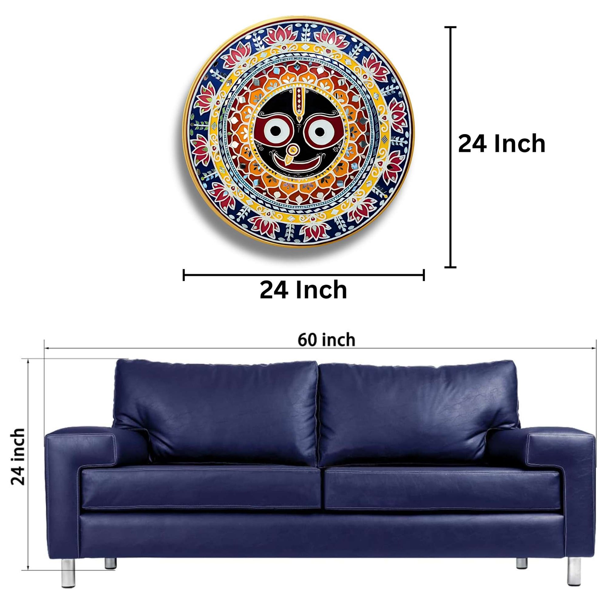 Round Wall Painting