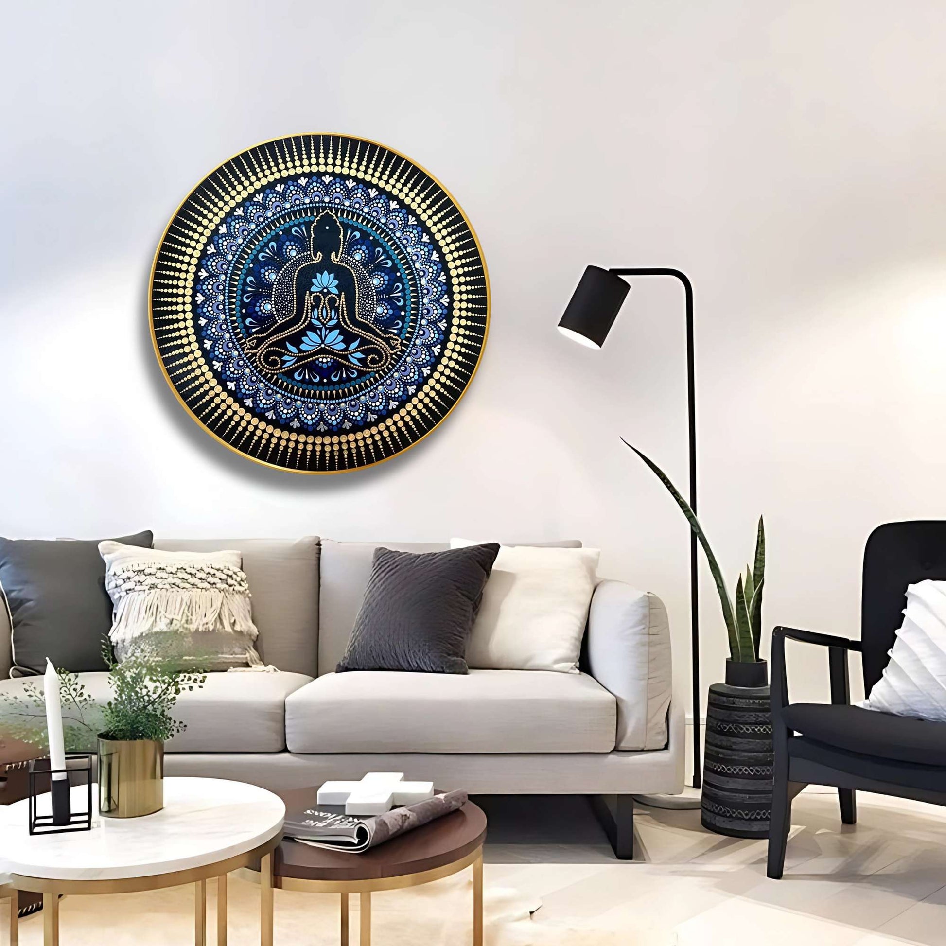 Round Wall Painting